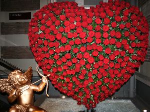 Un cœur pour la St Valentin - Le pouvoir des fleurs