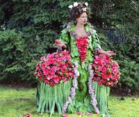 Des robes florales en Angleterre - Le pouvoir des fleurs