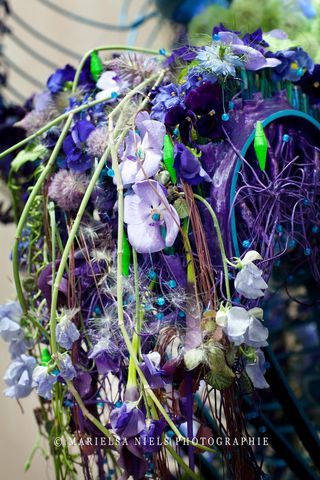 Frédéric Dupré, Meilleur Ouvrier France fleuriste, détail chaise