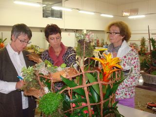 CED Interflora-Motbihan_le jury en plein travail