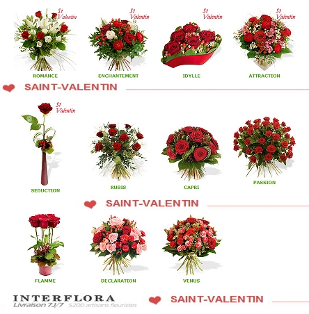 11 bonnes raisons de commander par Interflora pour la Saint Valentin - Le  pouvoir des fleurs