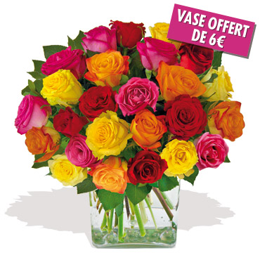 Interflora-brassee 25 roses