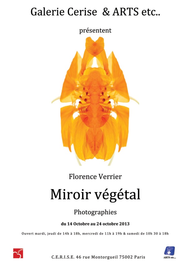 Florence Verrier Affiche Miroir  Végétal  Photographies
