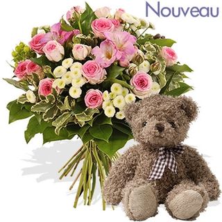 L'ourson Harry arrive chez Interflora - Le pouvoir des fleurs