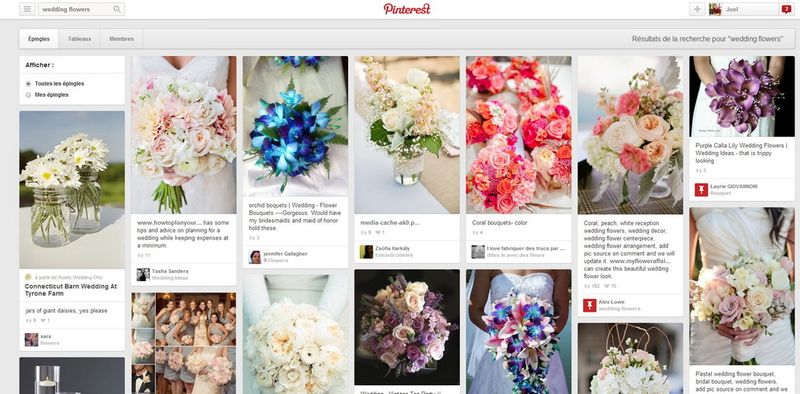 Mariage pinterest