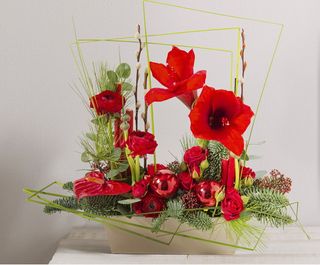 Les compositions florales proposées par Interflora pour cette fin d'année -  Le pouvoir des fleurs