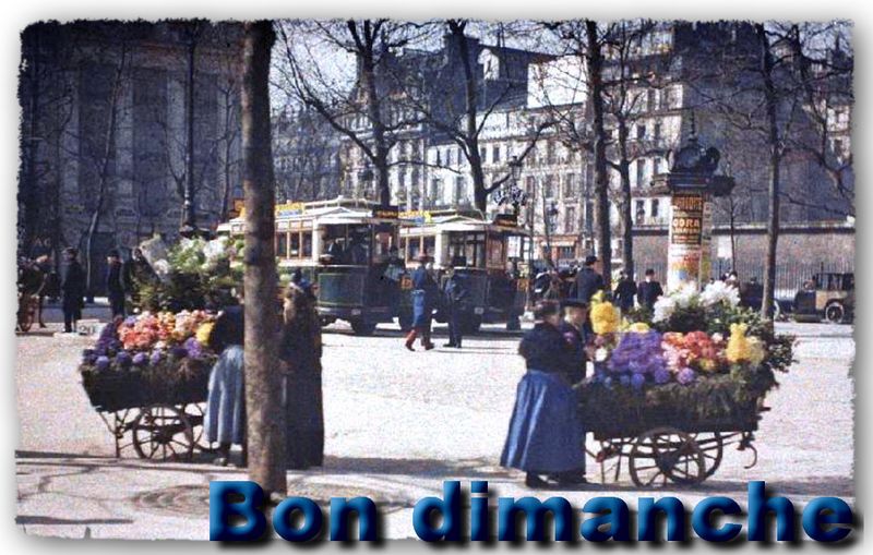 Dimanche-place-de-la-madeleine-leon-gimpel-mars-1914
