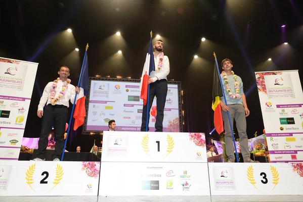 Mondial fleuriste podium