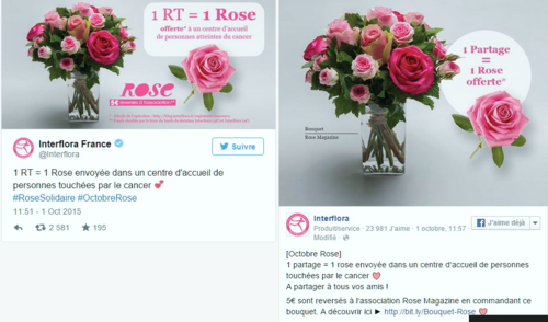 Interflora bouquet solidaire 3