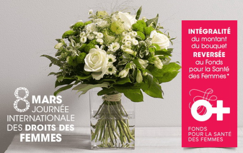 Le Bouquet Solidaire Interflora Du 8 Mars Le Pouvoir Des