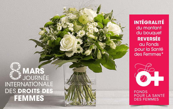 Interflora bouquet solidaire