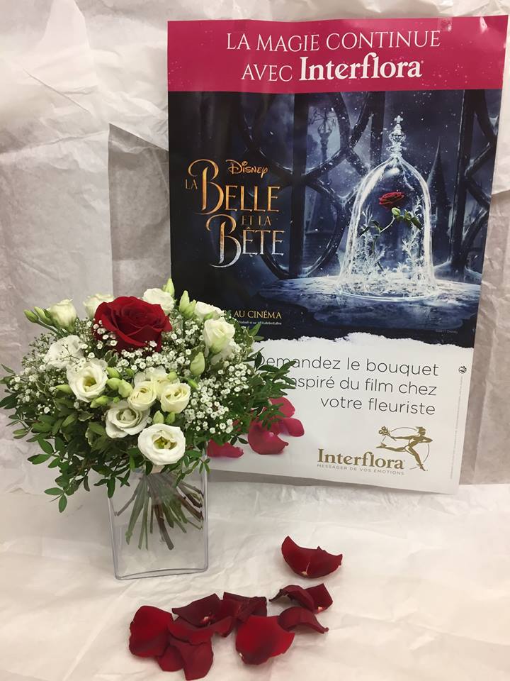 Interflora la belle et la bête