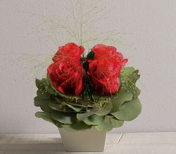 Interflora St valentin Poudré rouge