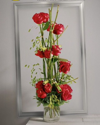 Interflora St valentin Plume