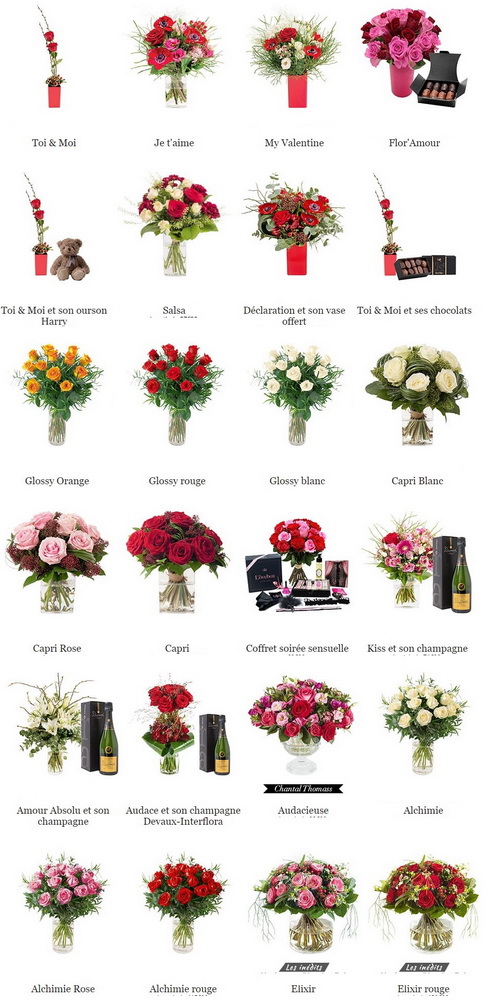Interflora St Valentin 2017