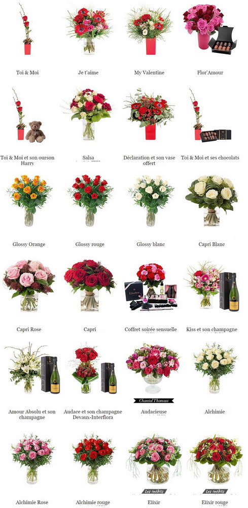 Interflora St Valentin 2017