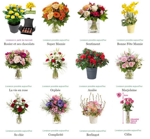 La fête des Grands-Mères avec Interflora - Le pouvoir des fleurs