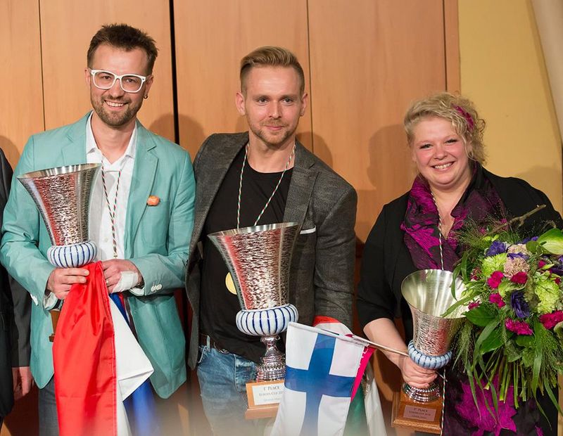 Coupe europa podium