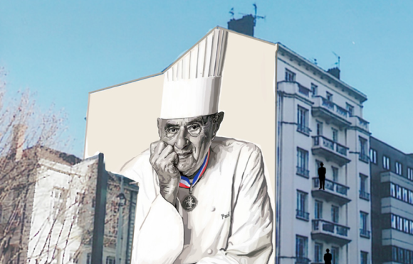 Mur Paul Bocuse cours Lafayette Lyon