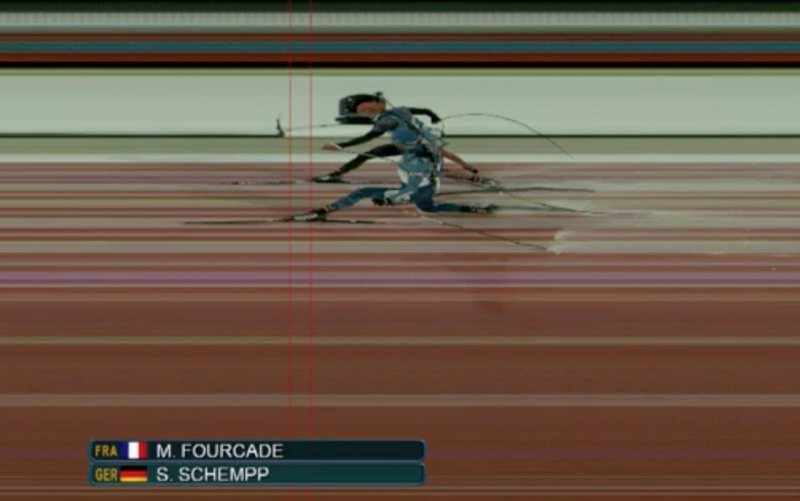 Martin Fourcade finish